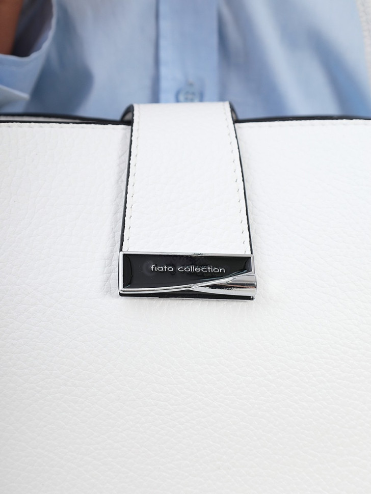 Сумка FIATO 2767 вителло белая Сумка FIATO 2767 вителло белая