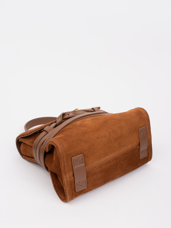 Сумка Lamagio 68920 замша рыжая Сумка Lamagio 68920 замша рыжая