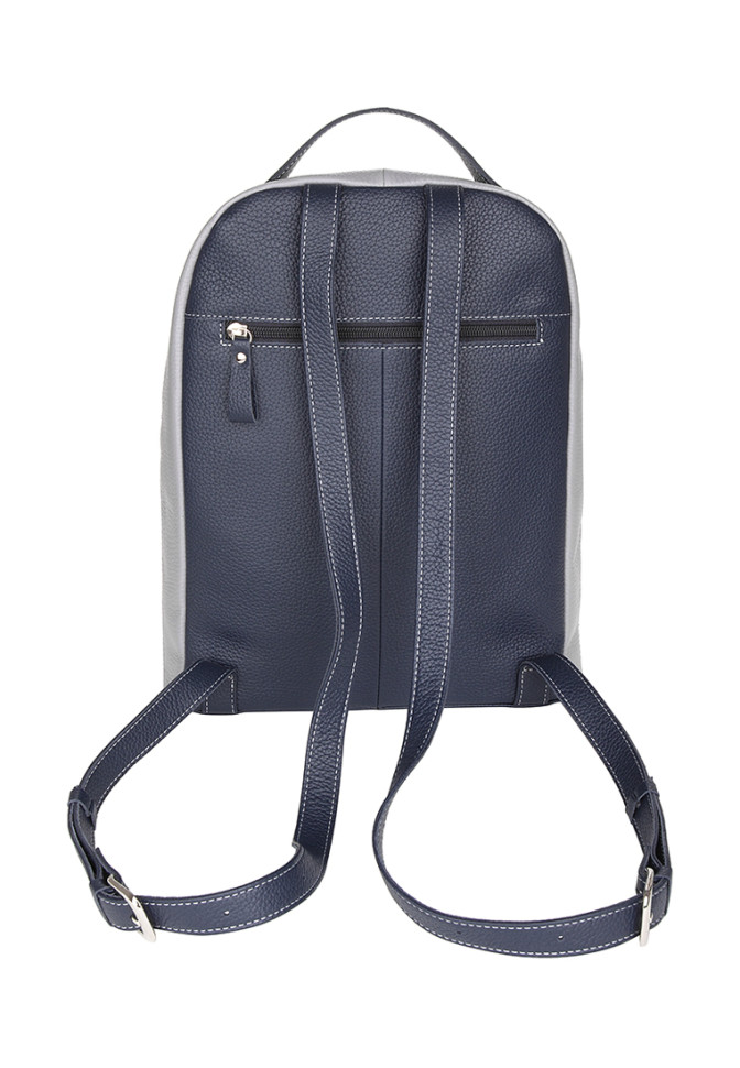 Рюкзак Esse 78227 НАОМИ INDIGO кожа флотер синий/серый Рюкзак Esse 78227 НАОМИ INDIGO кожа флотер синий/серый