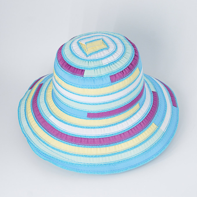 Шляпа-панама женская FIJI29, 50126 бирюза Шляпа-панама женская FIJI29, 50126 бирюза