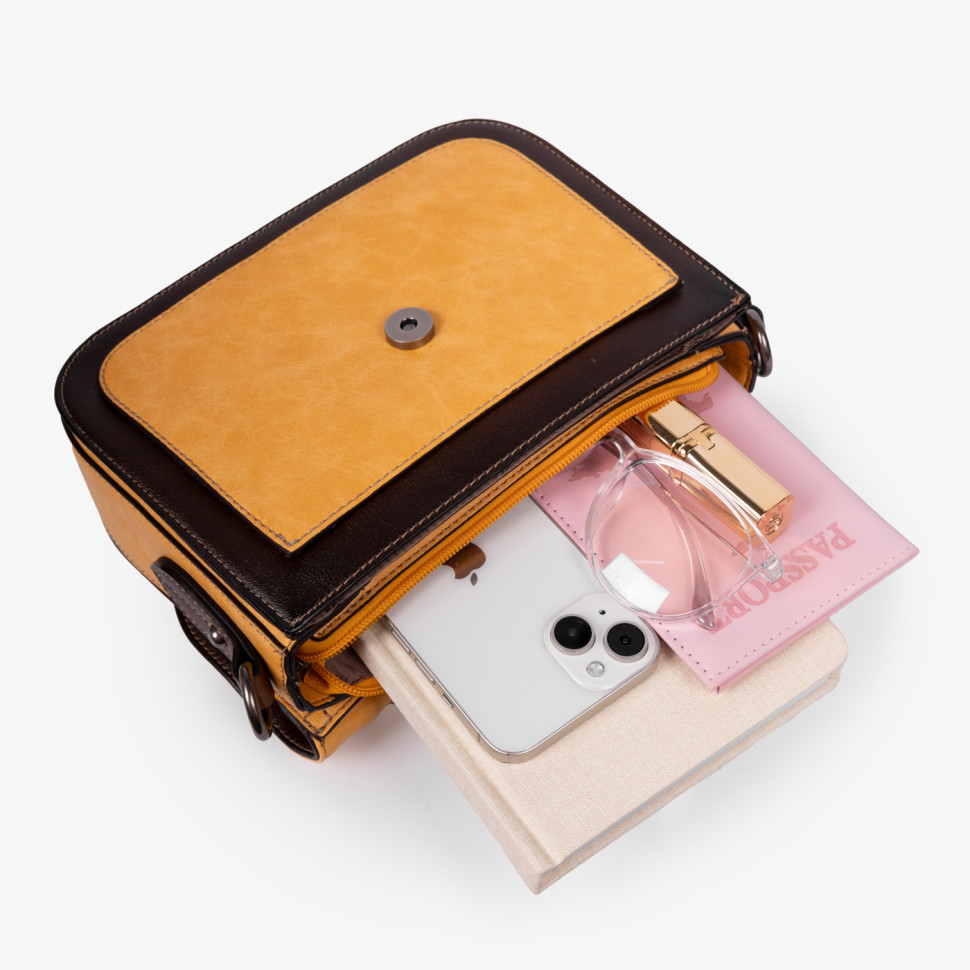 Сумка женская Flame Dance, 5078 желтая