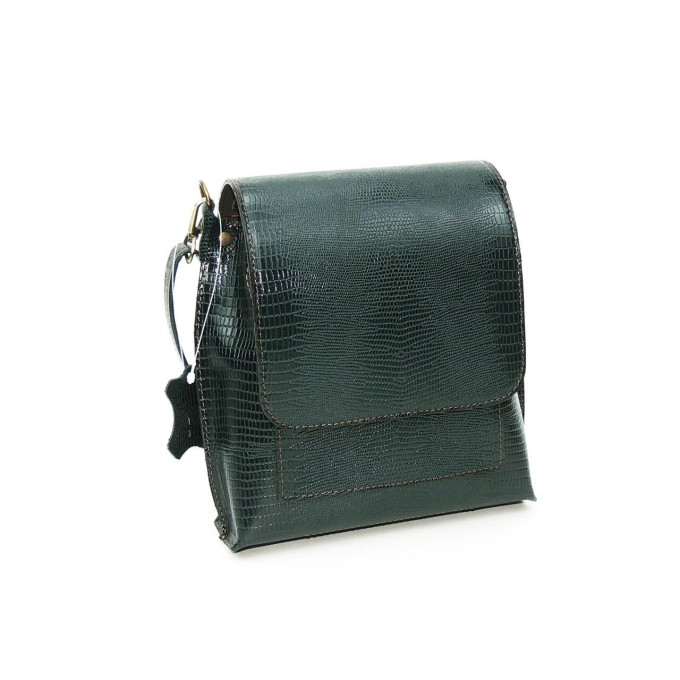 Женская кожаная сумка Natalia Kalinovskaya С86р-932 зелёная рептилия Женская кожаная сумка Natalia Kalinovskaya С86р-932 зелёная рептилия