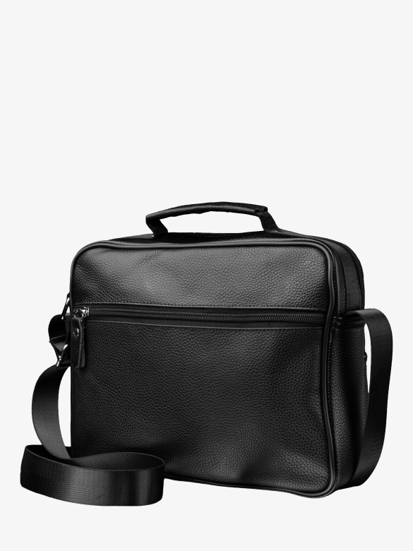 Сумка мужская Baggins 8719 черная Сумка мужская Baggins 8719 черная