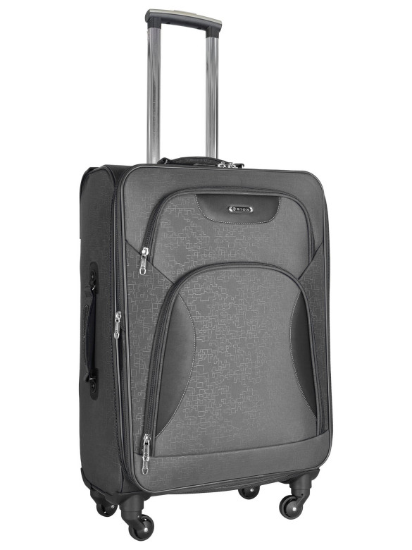 Чемодан Rion+ 424/4 лабиринт 24" Чемодан Rion+ 424/4 лабиринт 24"