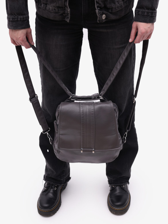 Сумка-рюкзак Runyi 9905 d.grey Сумка-рюкзак Runyi 9905 d.grey