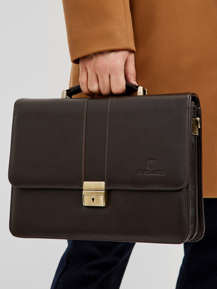 Портфель BLACKWOOD Stevenson Brown Портфель BLACKWOOD Stevenson Brown