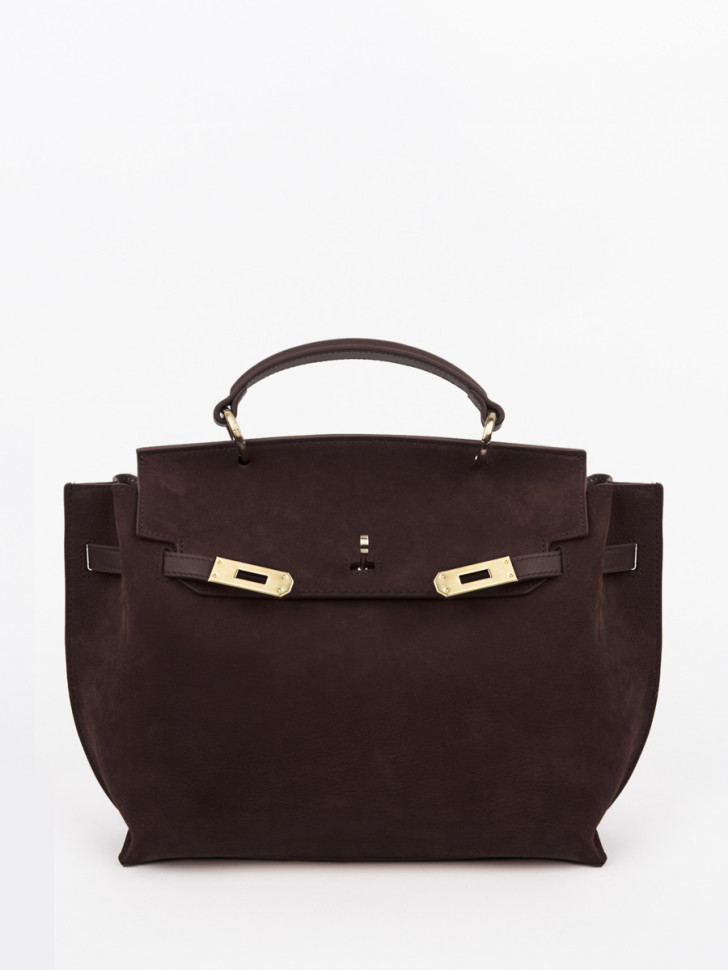 Сумка Curanni 9402 замша коричневая Сумка Curanni 9402 замша коричневая