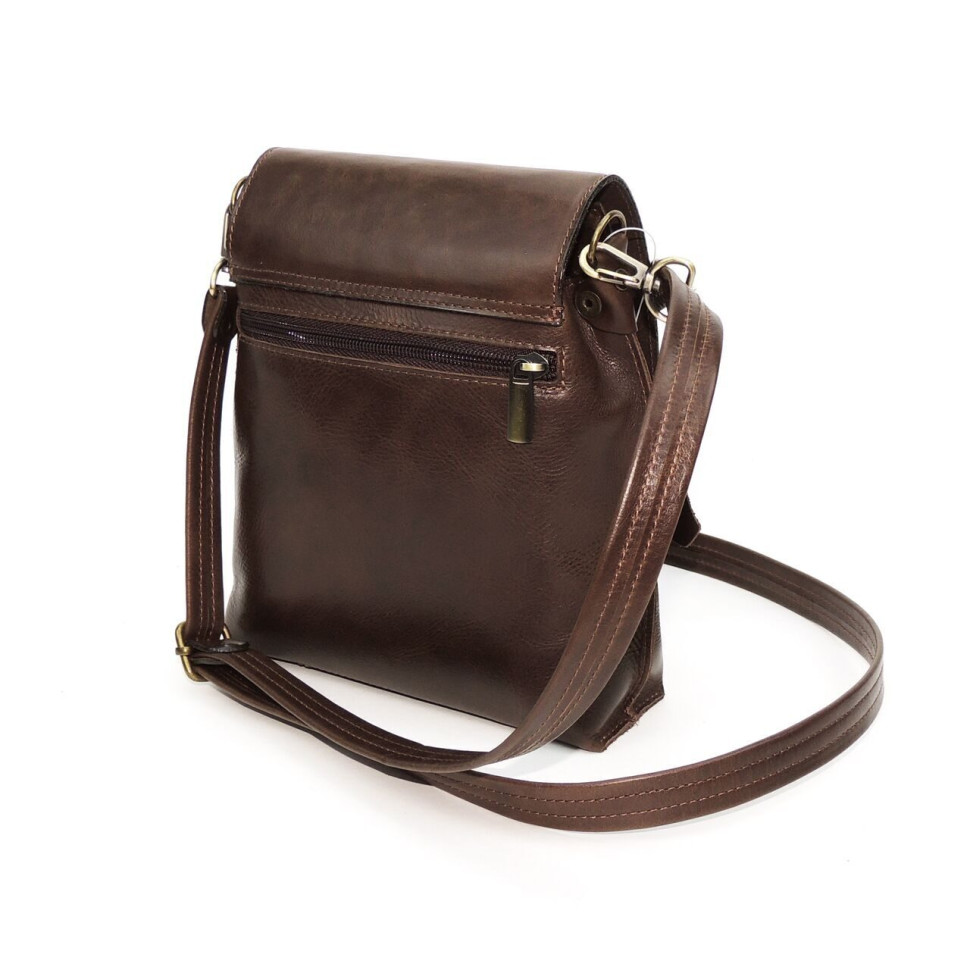 Женская кожаная сумка Natalia Kalinovskaya С86п-682 бордо