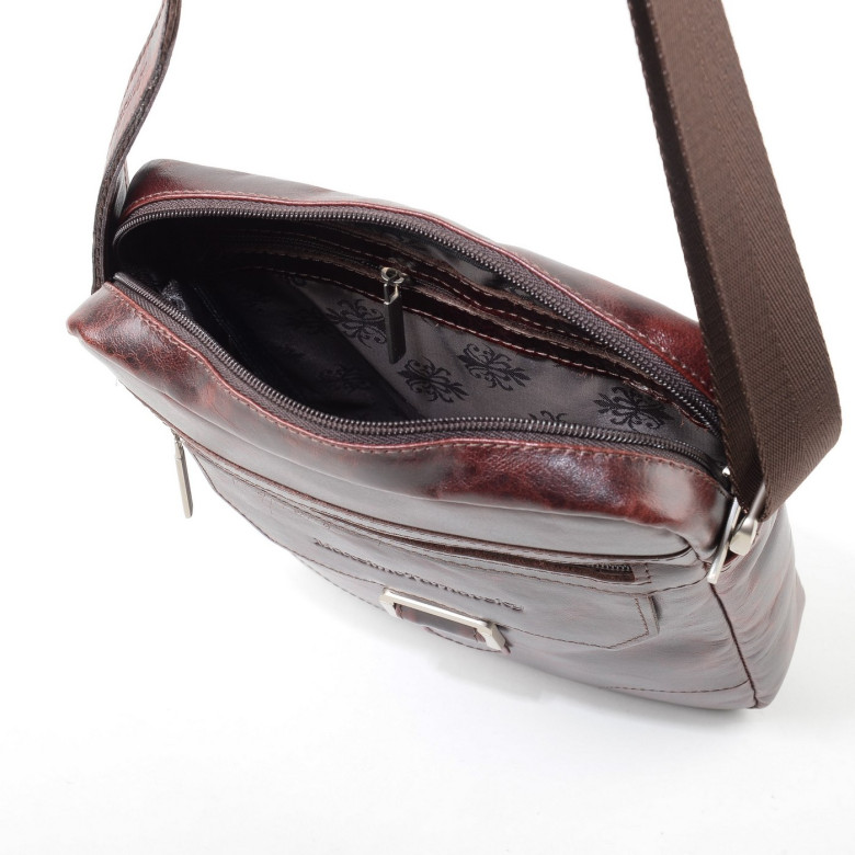 Мужская сумка-планшет Maxsimo Tarnavsky 1039 коричневый коньяк