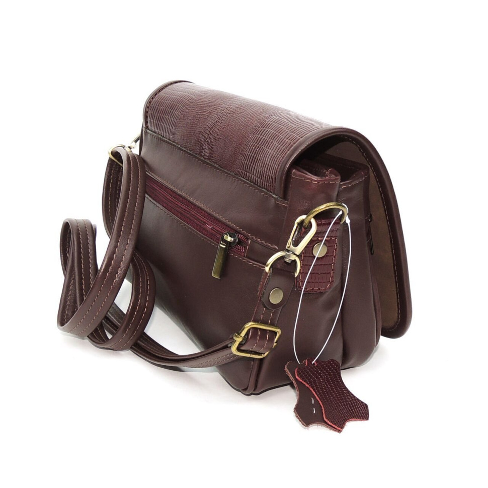 Сумка женская Natalia Kalinovskaya, С93 «Аресели» бордо 