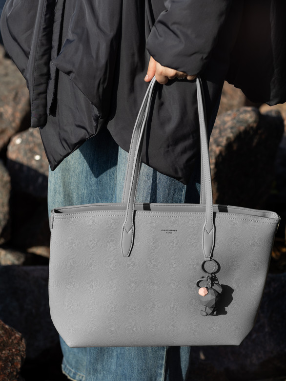Сумка женская David Jones 7652 steel gray