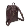 Рюкзак женский Natalia Kalinovskaya, "Климин" бордо гладкий