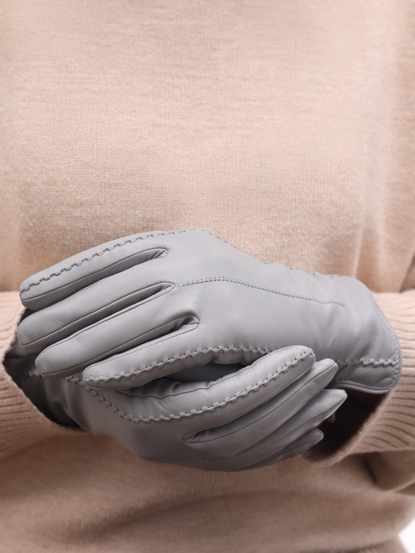 Перчатки женские Baggins (3.2) 222171 светло-серые