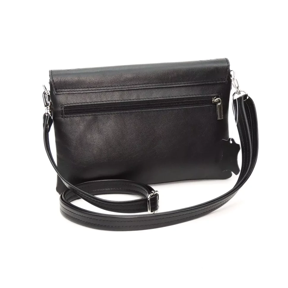 Женская кожаная сумка Natalia Kalinovskaya С 44т.711 Келен чёрная