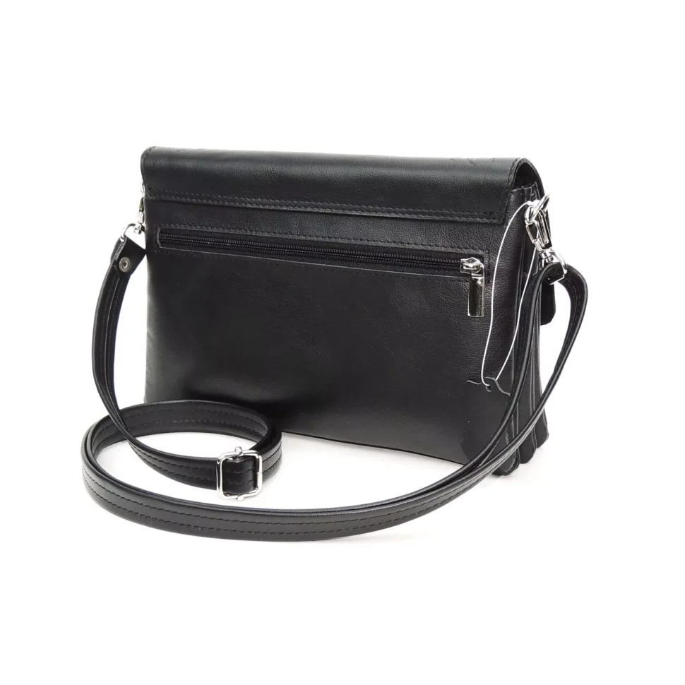 Женская кожаная сумка Natalia Kalinovskaya С 44т.711 Келен чёрная