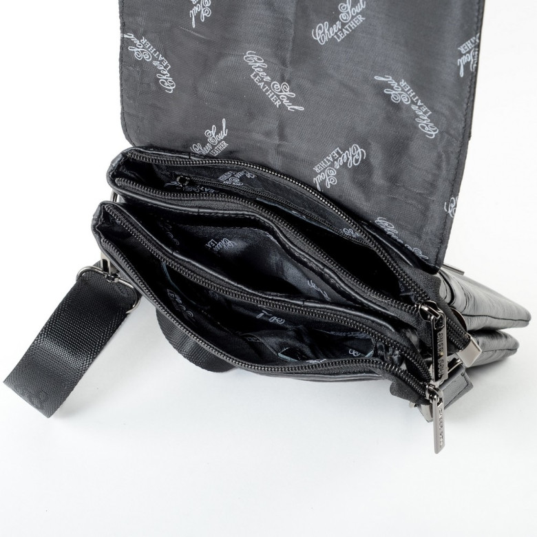 Сумка мужская Cheer Soul 6831 коричневая Сумка мужская Cheer Soul 6831 коричневая