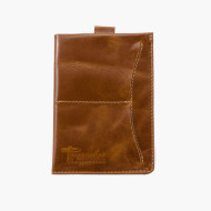 Обложка для паспорта Jango ОП-128-1926 "Traveler" светло-коричневая