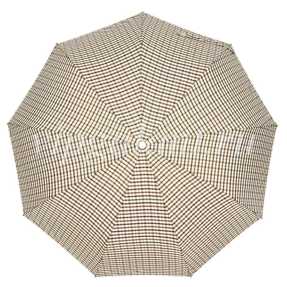 Зонт мужской Diniya 2743 9 спиц, полный автомат, ручка кожа