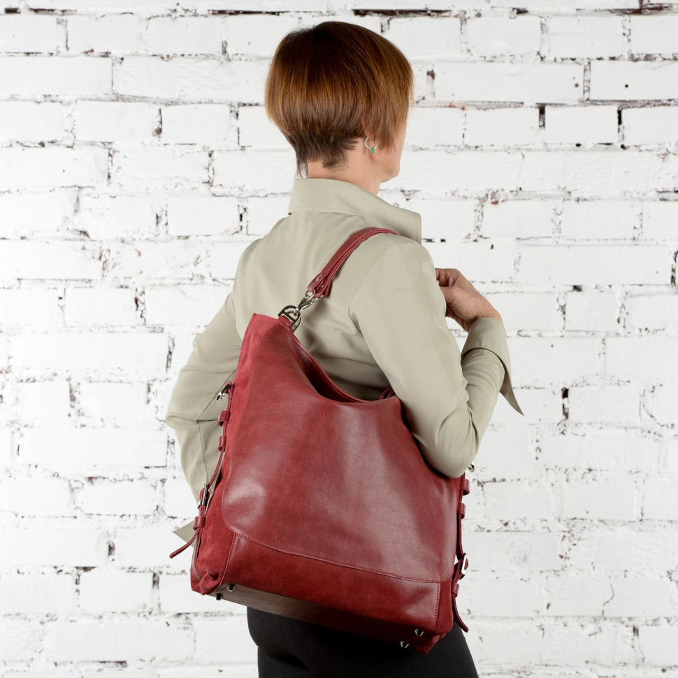 Женская сумка RHino Верона тёмно-коричневая Женская сумка RHino Верона тёмно-коричневая