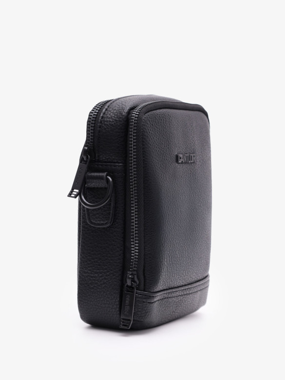Сумка мужская Cantlor Ж03-G328 черная Сумка мужская Cantlor Ж03-G328 черная