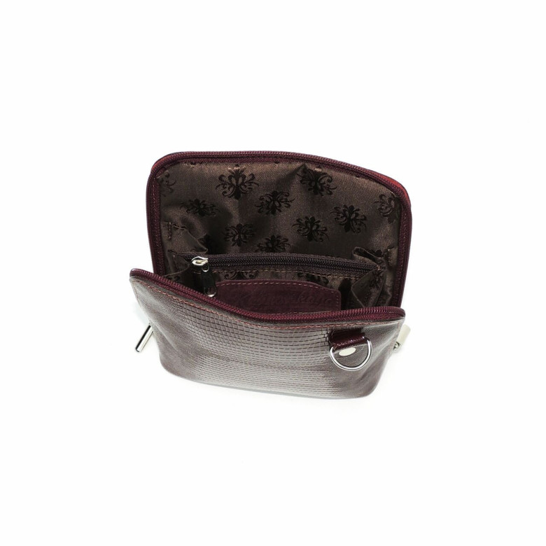 Женская кожаная сумка Natalia Kalinovskaya С83р коричневая