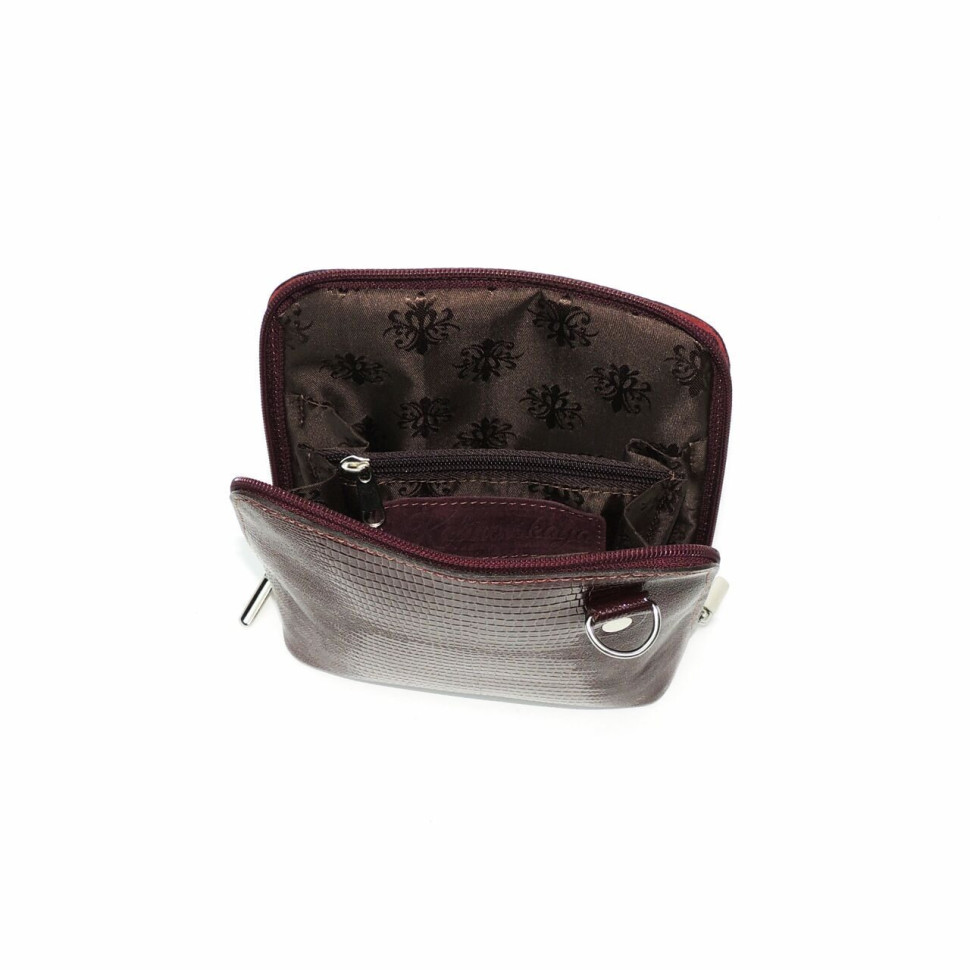 Женская кожаная сумка Natalia Kalinovskaya С83р коричневая Женская кожаная сумка Natalia Kalinovskaya С83р коричневая