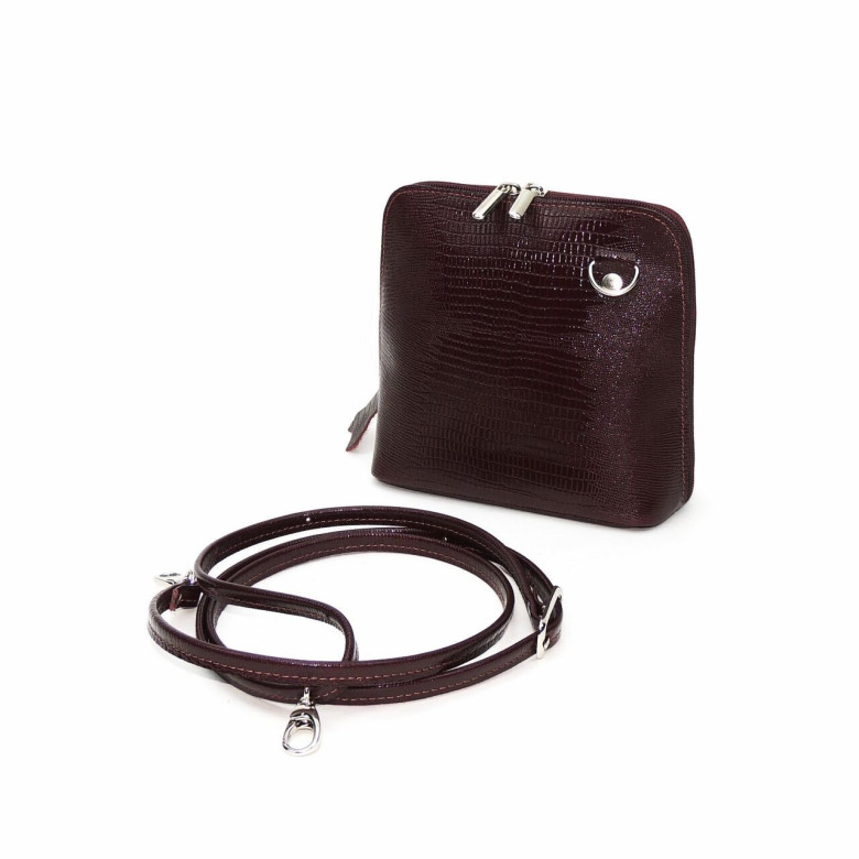 Женская кожаная сумка Natalia Kalinovskaya С83р коричневая