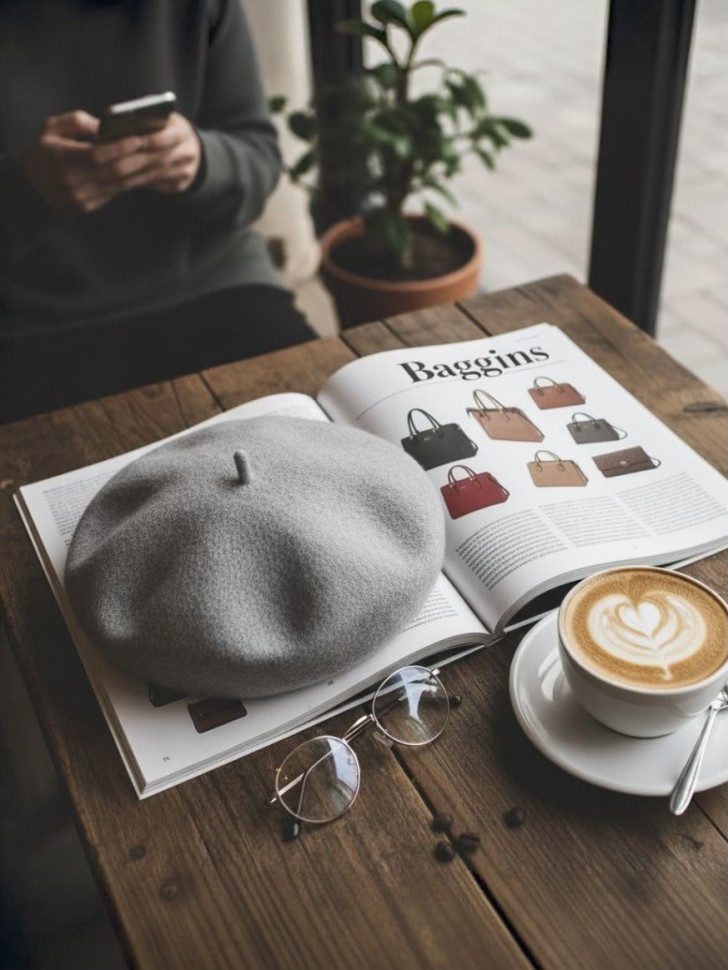 Берет женский Stigler, св.маренго