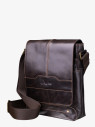 Сумка мужская Baggins 0107 коричневая пулап Сумка мужская Baggins 0107 коричневая пулап