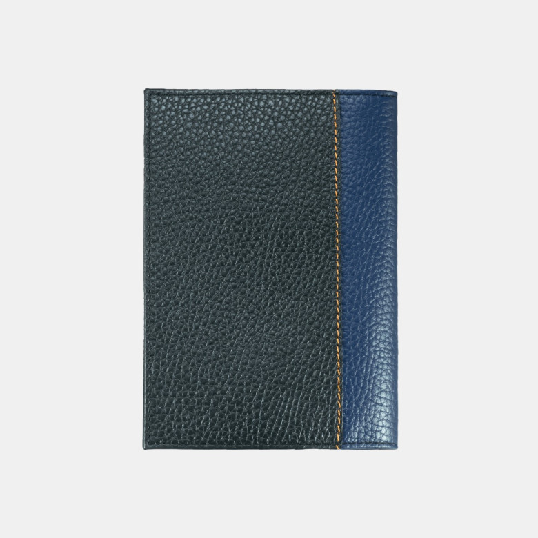 Обложка для паспорта Bossi ОП-103-1510/1540 чёрно-синяя