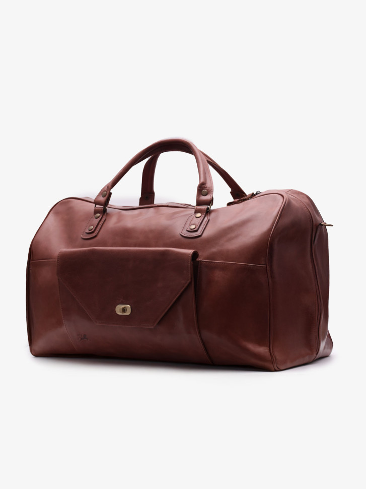 Сумка дорожная Maxsimo Tarnavsky 1087 тёмный коньяк Сумка дорожная Maxsimo Tarnavsky 1087 тёмный коньяк