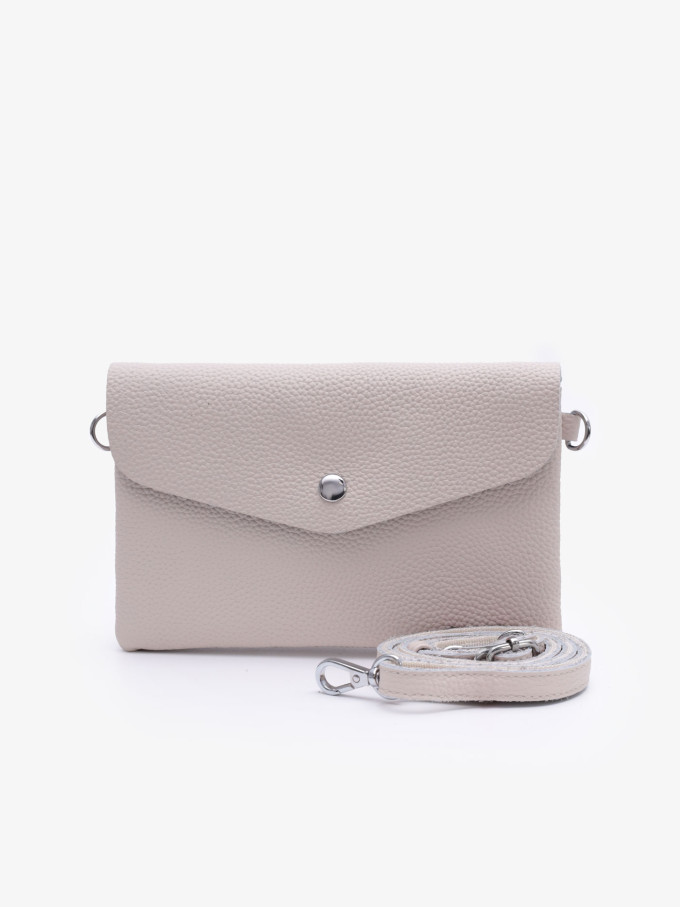 Сумка-конверт Cciline 0088 светло-бежевая Сумка-конверт Cciline 0088 светло-бежевая