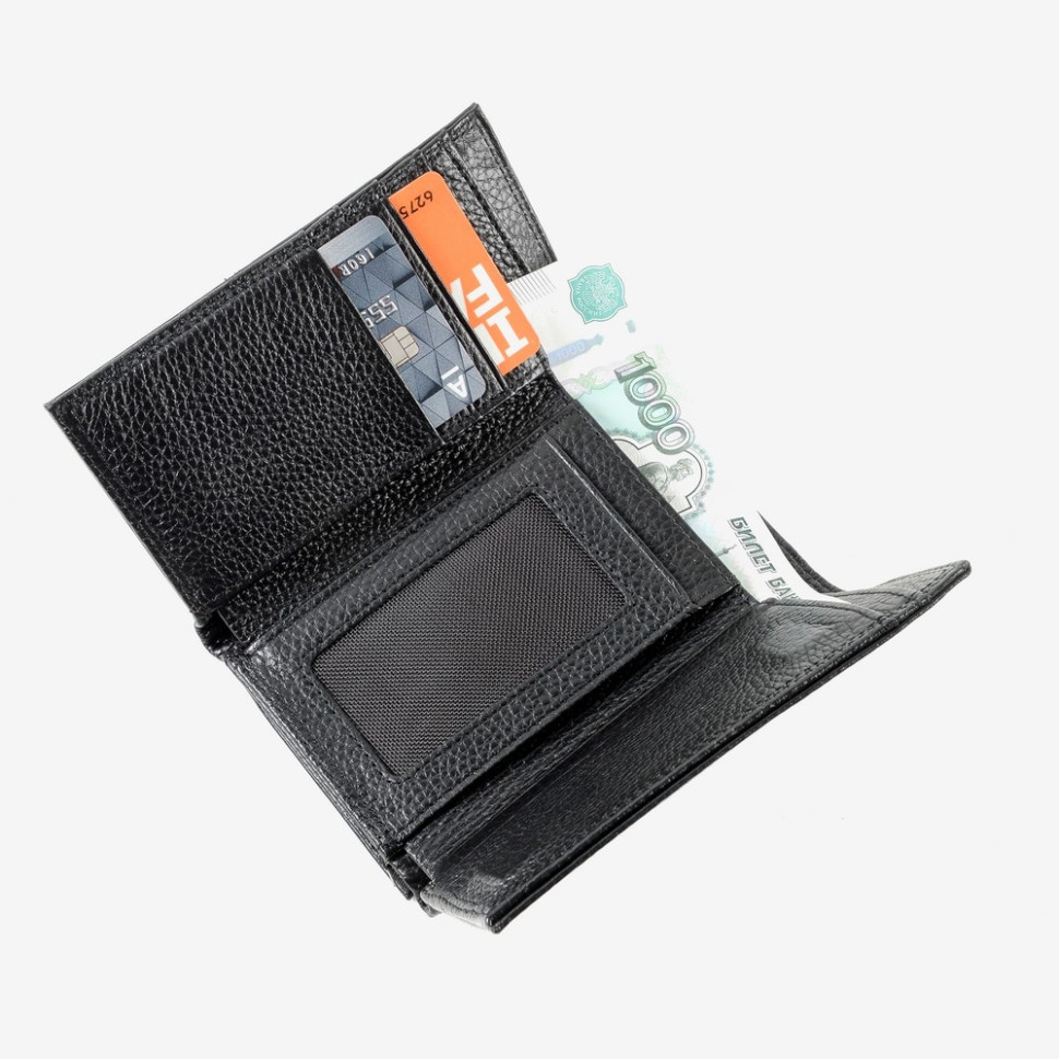 Портмоне женское Cossroll 180-9406-2 чёрное Портмоне женское Cossroll 180-9406-2 чёрное