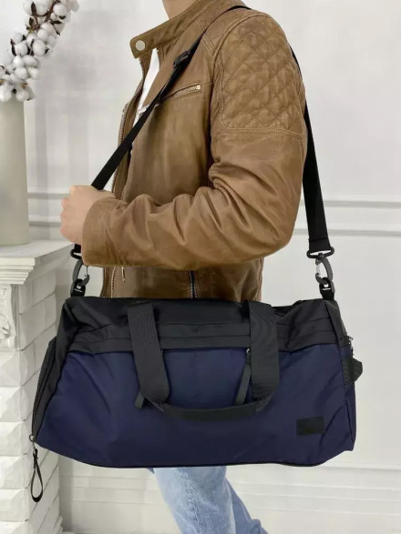 Сумка спортивная Aotian 3062 синяя Сумка спортивная Aotian 3062 синяя