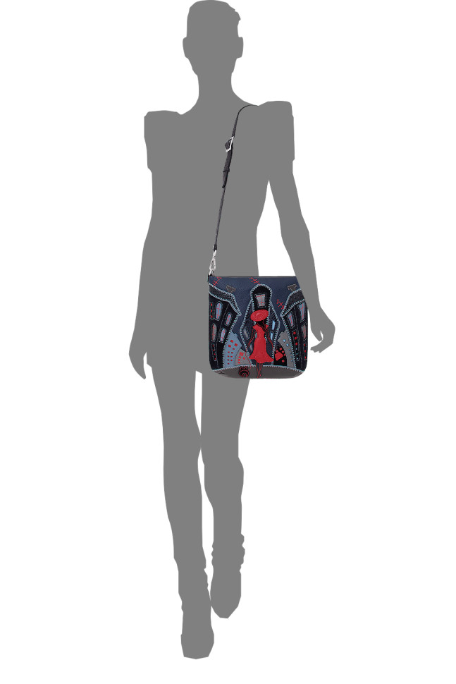 Сумка Protege ДС-392-244 "Город №33" черный Сумка Protege ДС-392-244 "Город №33" черный