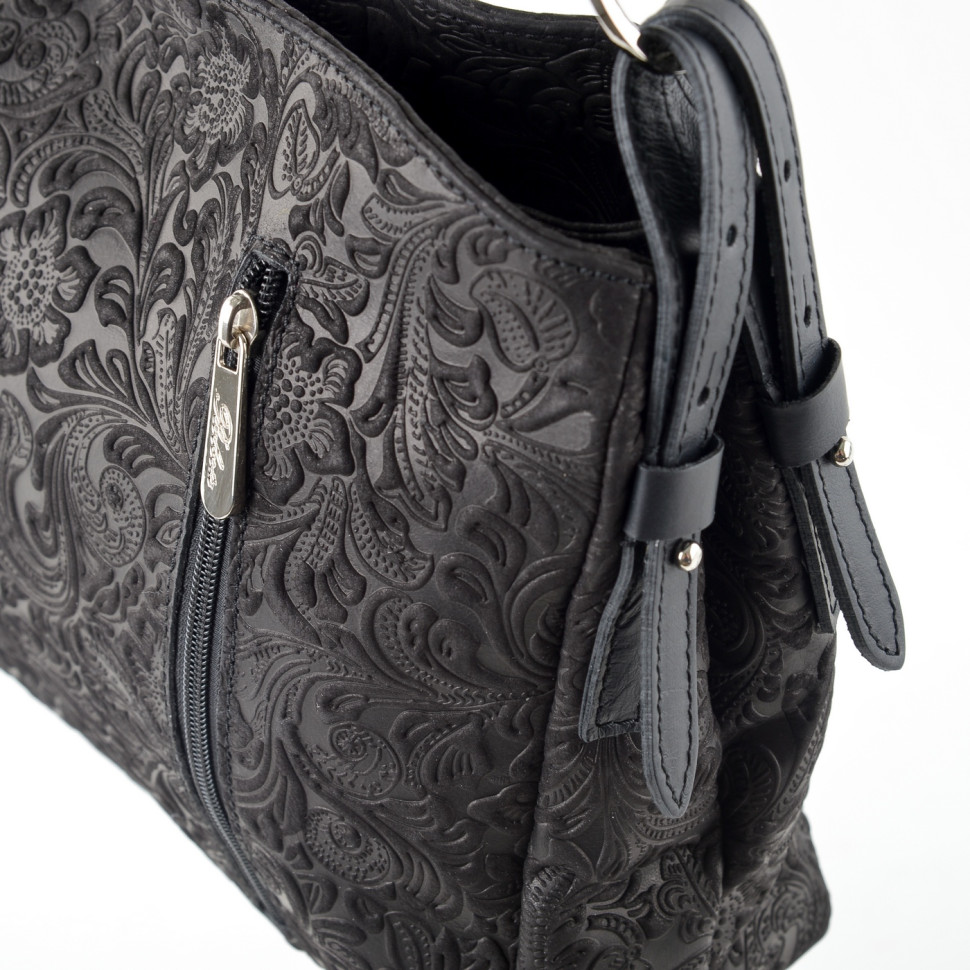 Сумка женская итальянская Roberta Firenze sissi 839 чёрная Сумка женская итальянская Roberta Firenze sissi 839 чёрная