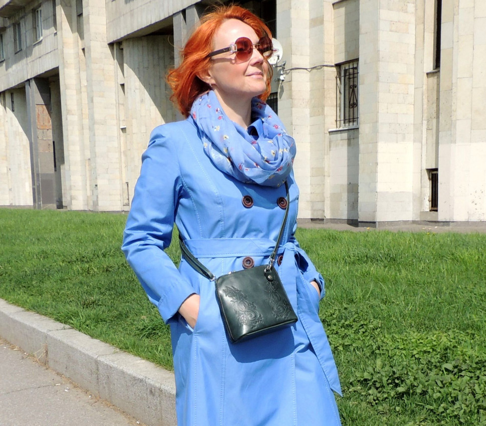 Сумка женская Natalia Kalinovskaya, «Тинна» зеленая