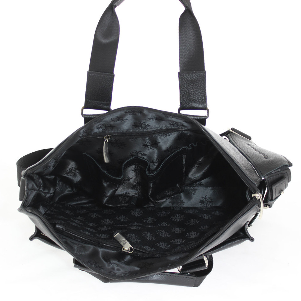 Портфель мужской кожа Maxsimo Tarnavsky 1015 чёрный флотер Портфель мужской кожа Maxsimo Tarnavsky 1015 чёрный флотер