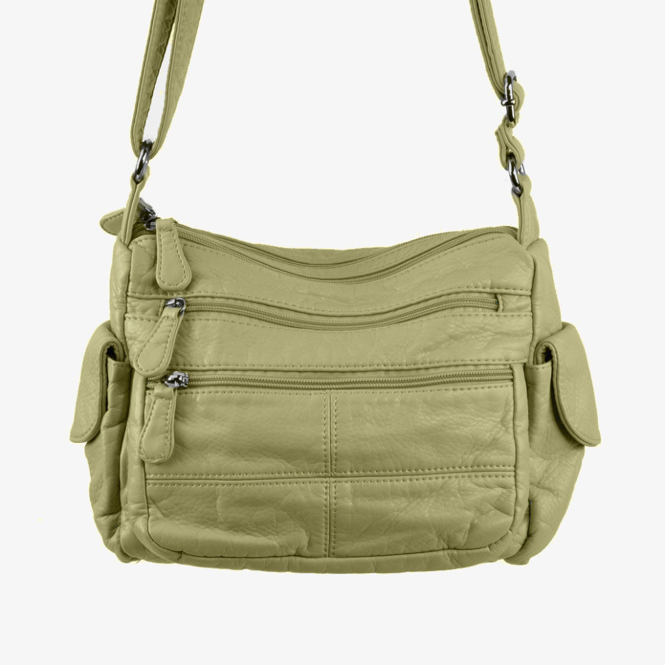 Сумка женская Runyi 6621 зелёная Сумка женская Runyi 6621 зелёная