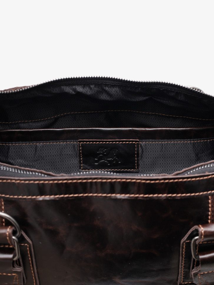 Сумка мужская из натуральной кожи Maxsimo Tarnavsky 1045 тёмно-коричневая Сумка мужская из натуральной кожи Maxsimo Tarnavsky 1045 тёмно-коричневая