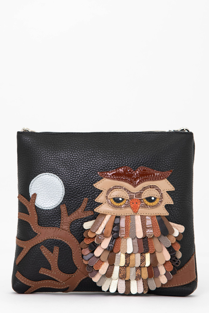 Сумка Protege ДС-310-92 "Сова-№2" черный Сумка Protege ДС-310-92 "Сова-№2" черный