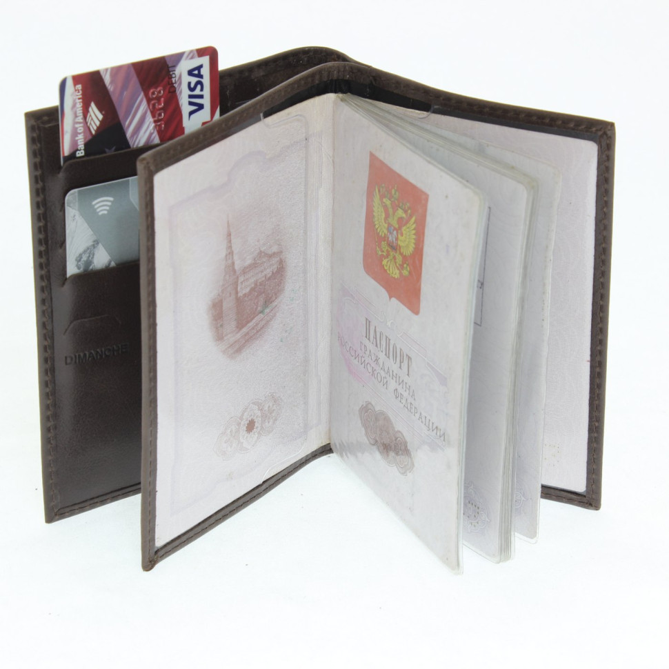 Бумажник водительский Camel 631 коричневый