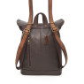 Сумка-рюкзак Natalia Kalinovskaya "Иста" рыжая/коричневая флотер