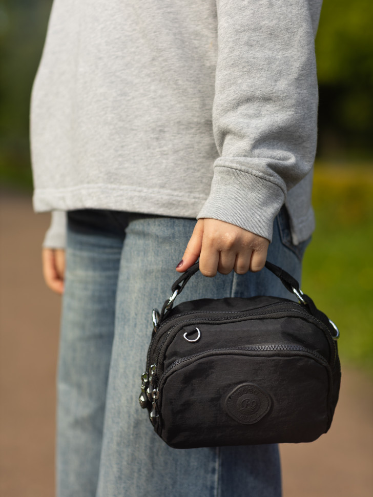 Сумка Bobo, 9048-3 черная Сумка Bobo, 9048-3 черная