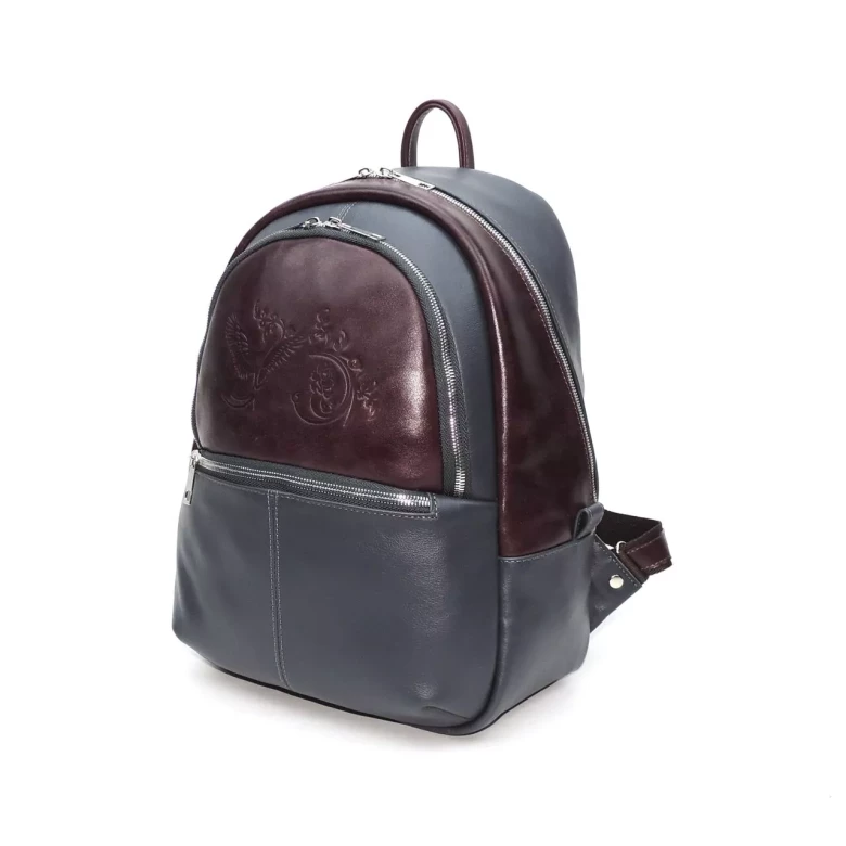 Рюкзак Kalinovskaya Р-43.741-8 серый/бордо