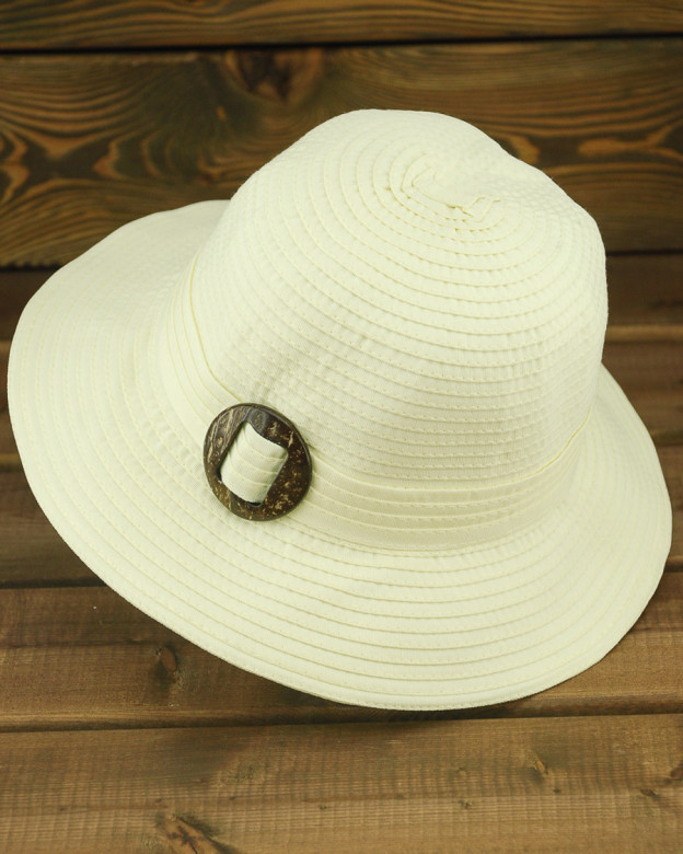 Шляпа-панама женская FIJI29, 50293 шампанское Шляпа-панама женская FIJI29, 50293 шампанское