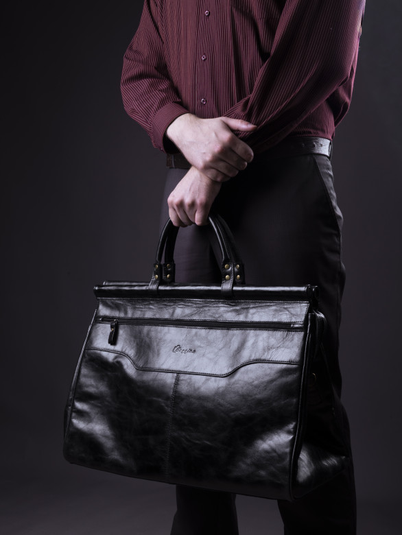 Сумка дорожная Baggins 1037 черная пулл-ап Сумка дорожная Baggins 1037 черная пулл-ап