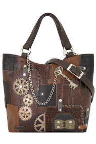 Сумка женская Protege, ДС-189-125 Техно мокко Сумка женская Protege, ДС-189-125 Техно мокко