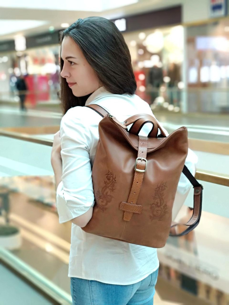 Женская сумка-рюкзак Natalia Kalinovskaya, СР34т-602/1 «Пиа» Женская сумка-рюкзак Natalia Kalinovskaya, СР34т-602/1 «Пиа»