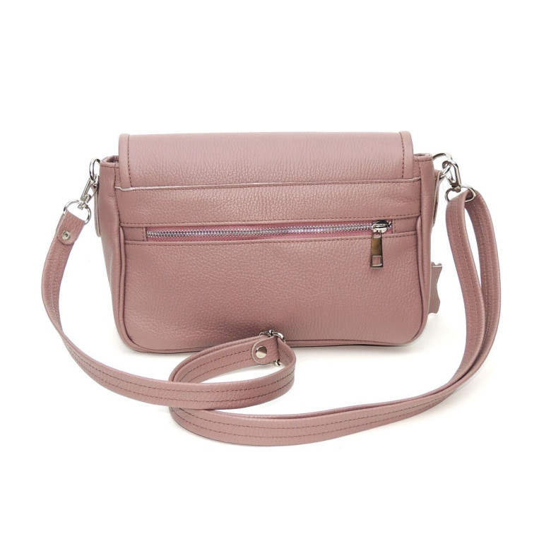 Сумка женская Natalia Kalinovskaya, "София" сирень с тиснением "Растение"